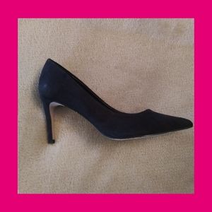 ASOS BLACK FAUX SUEDE HEELS